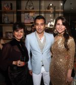 Reena Wadhwa, Rahul Khanna and Tanisha Mohan at GUCCI celebrates the opening of its fifth store in India in Gurgaon on 23rd Nov 2012.JPG